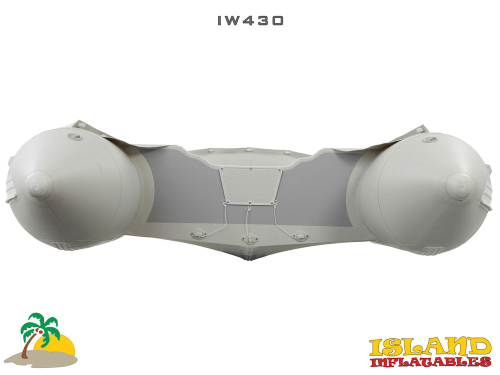 4.3m ISLAND INFLATABLE BOAT + 40HP PARSUN EFI OUTBOARD MOTOR