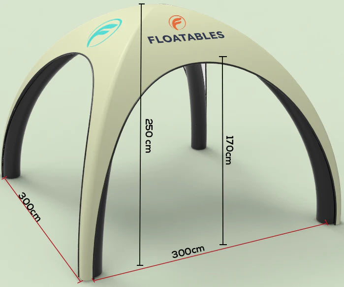 Inflatable sun shade