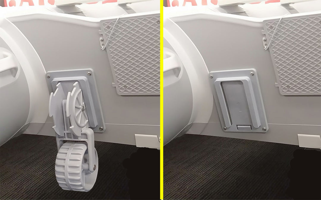 Inflatable Boat Wheels - REMOVABLE