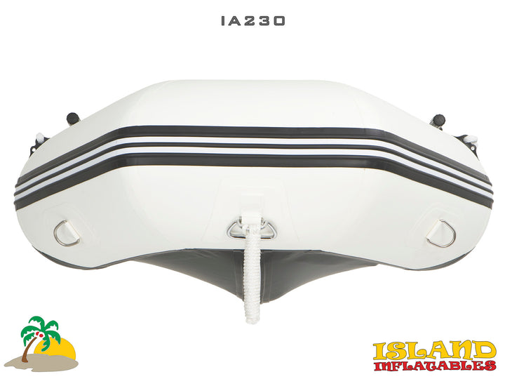 2.3m ISLAND INFLATABLE BOAT + 3hp PARSUN ELECTRIC OUTBOARD MOTOR