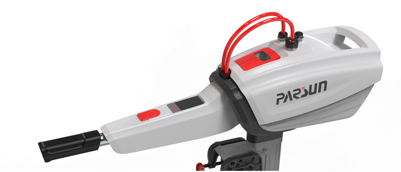 2.6m ISLAND INFLATABLE BOAT + 3hp PARSUN ELECTRIC OUTBOARD MOTOR