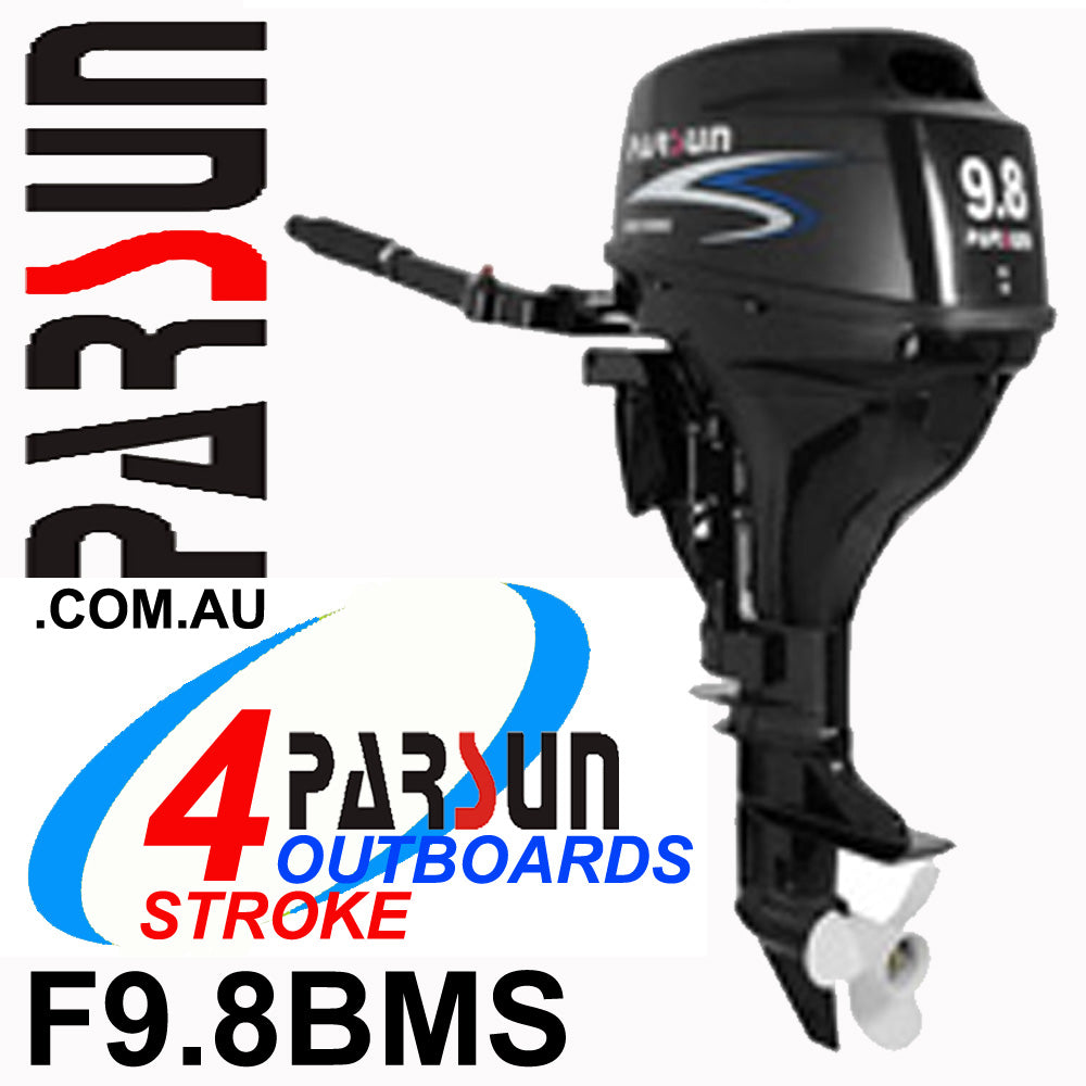 2.9m ISLAND INFLATABLE BOAT + 9.8HP PARSUN OUTBOARD MOTOR