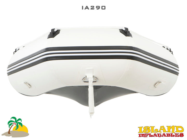 2.9m ISLAND INFLATABLE BOAT + 3hp PARSUN ELECTRIC OUTBOARD MOTOR