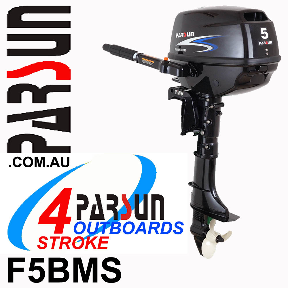 3.3m ISLAND INFLATABLE BOAT + 5HP PARSUN OUTBOARD MOTOR