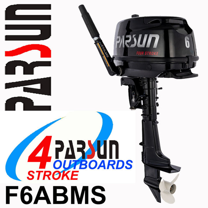 2.85m ISLAND INFLATABLE CAT BOAT + 6HP PARSUN OUTBOARD MOTOR
