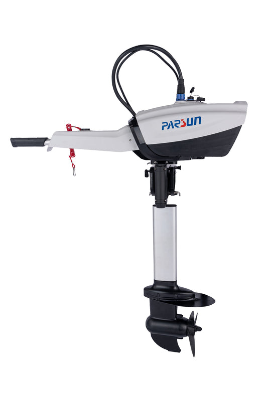 2.85m ISLAND INFLATABLE CAT BOAT + 3hp PARSUN ELECTRIC OUTBOARD MOTOR