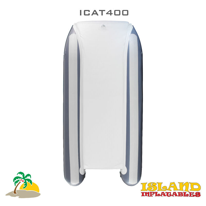 4m ISLAND INFLATABLE CAT BOAT + 20HP PARSUN OUTBOARD MOTOR