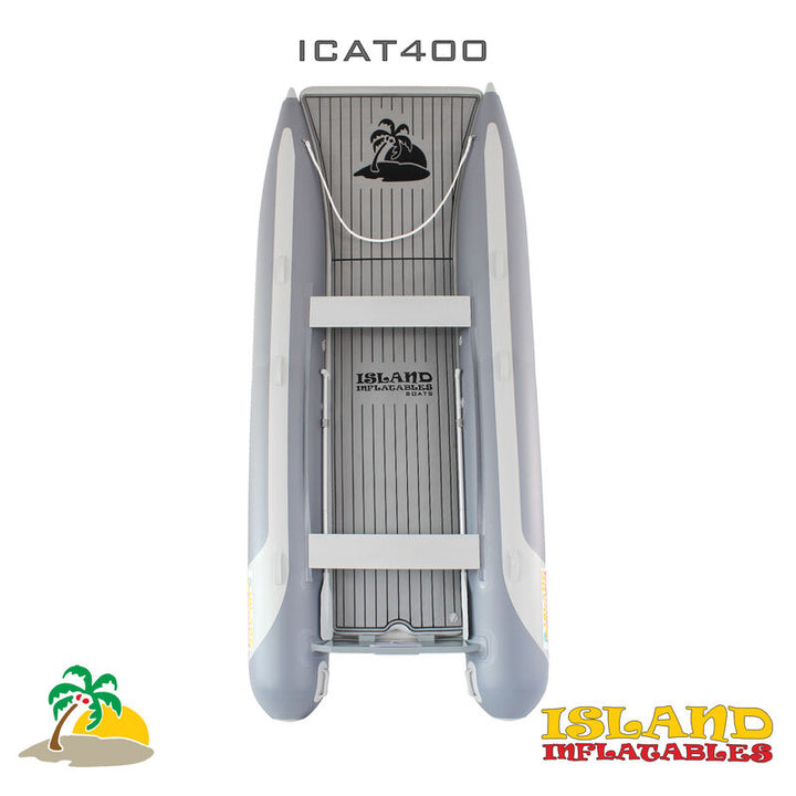 4m ISLAND INFLATABLE CAT BOAT + 20HP PARSUN OUTBOARD MOTOR
