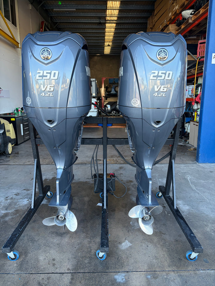 2023 Yamaha F250NCB 250HP Twin Rig