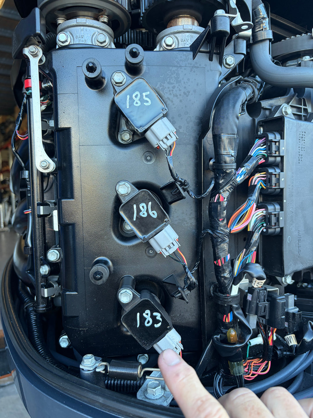 2023 Yamaha F250NCB 250HP Twin Rig