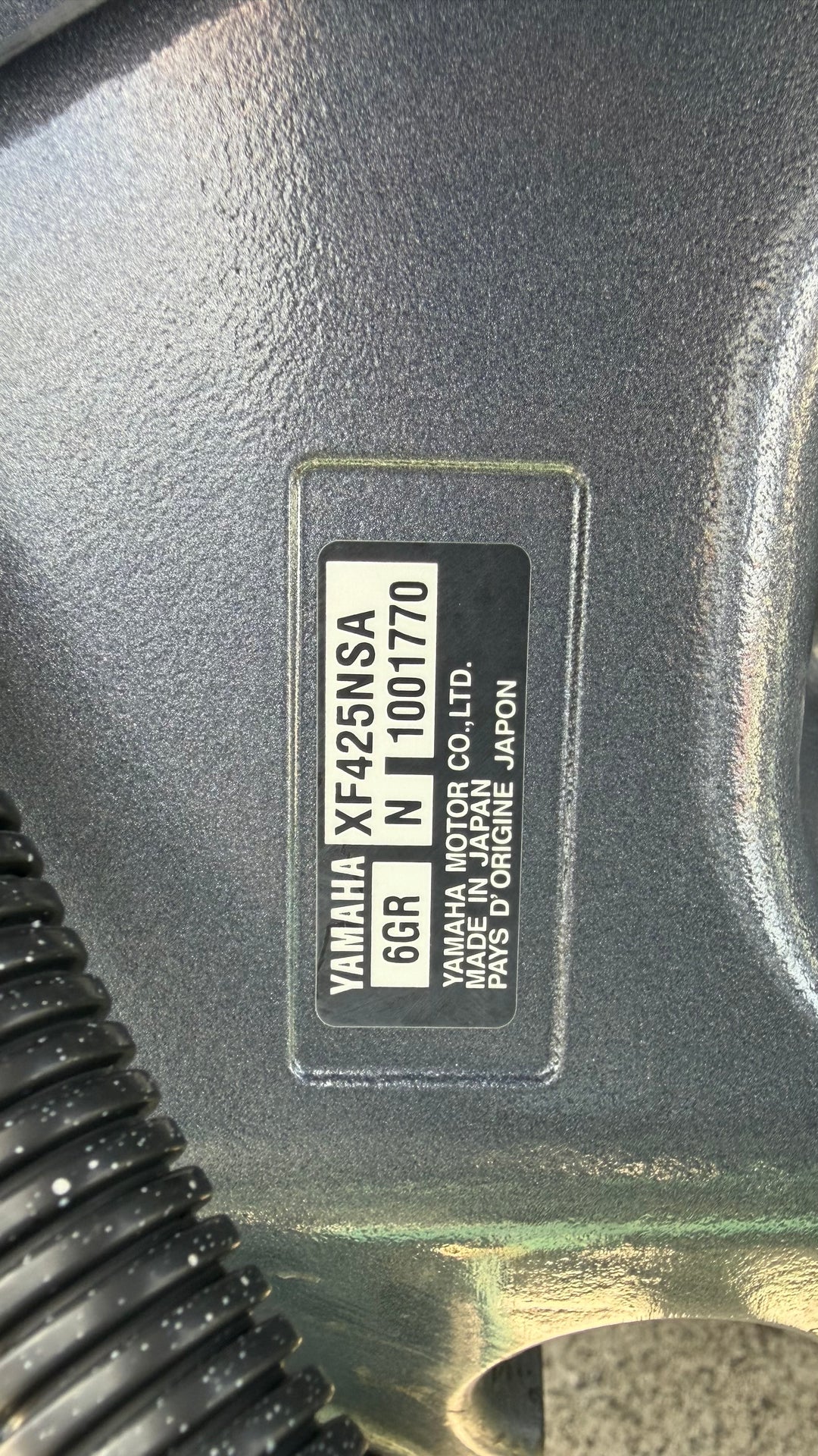 2019 Yamaha XF425NSA 425HP V8 5.6L