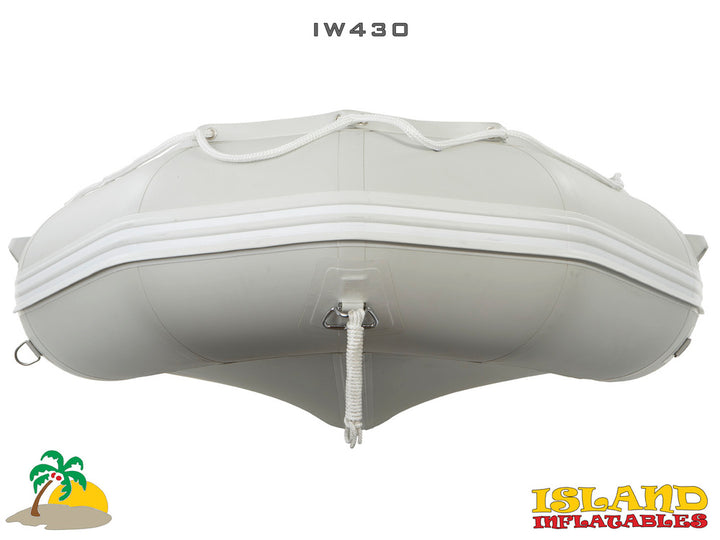 4.3m ISLAND INFLATABLE BOAT + 20HP PARSUN OUTBOARD MOTOR