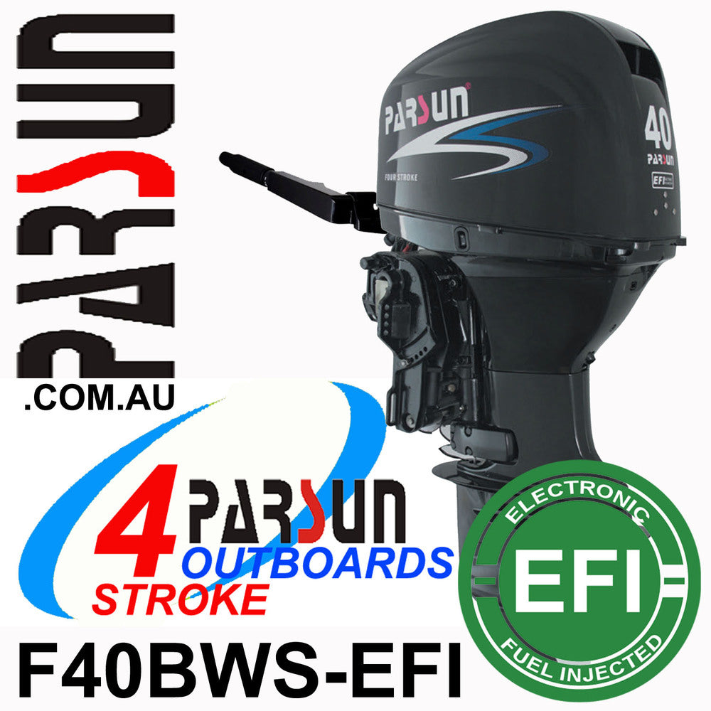 4.3m ISLAND INFLATABLE BOAT + 40HP PARSUN EFI OUTBOARD MOTOR