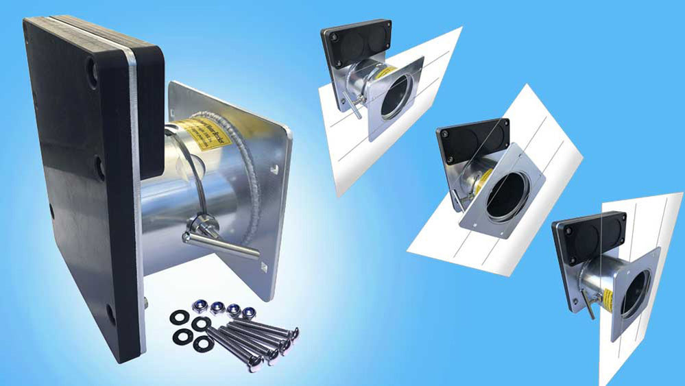 SWIVEL OUTBOARD MOTOR BRACKET