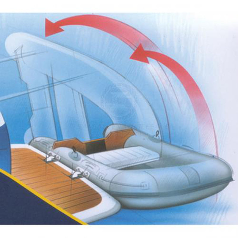 Replacement SNAP DAVITS Pads only (PAIR) for PVC Inflatable Boat Storage.