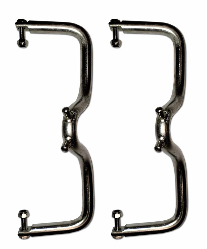 Replacement SNAP DAVITS Stainless Steel Bracket only (PAIR) for PVC Inflatable Boat Storage.