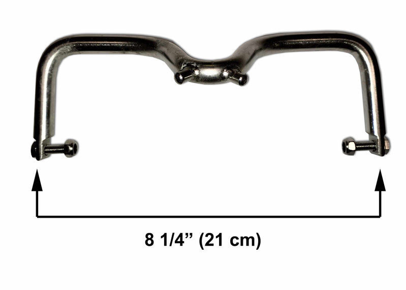 Replacement SNAP DAVITS Stainless Steel Bracket only (PAIR) for PVC Inflatable Boat Storage.