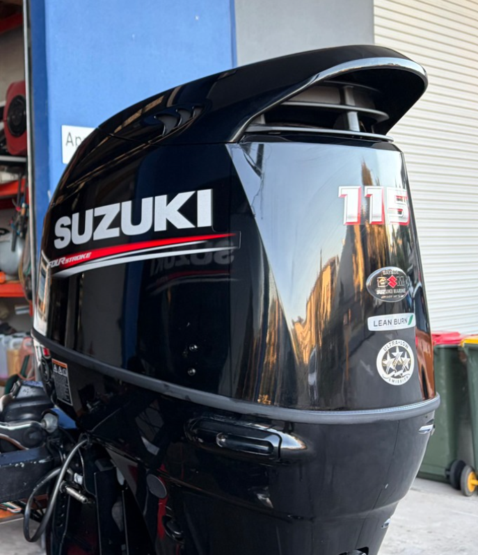 2020 Suzuki DF115 EFI 115HP Outboard – XL 25"